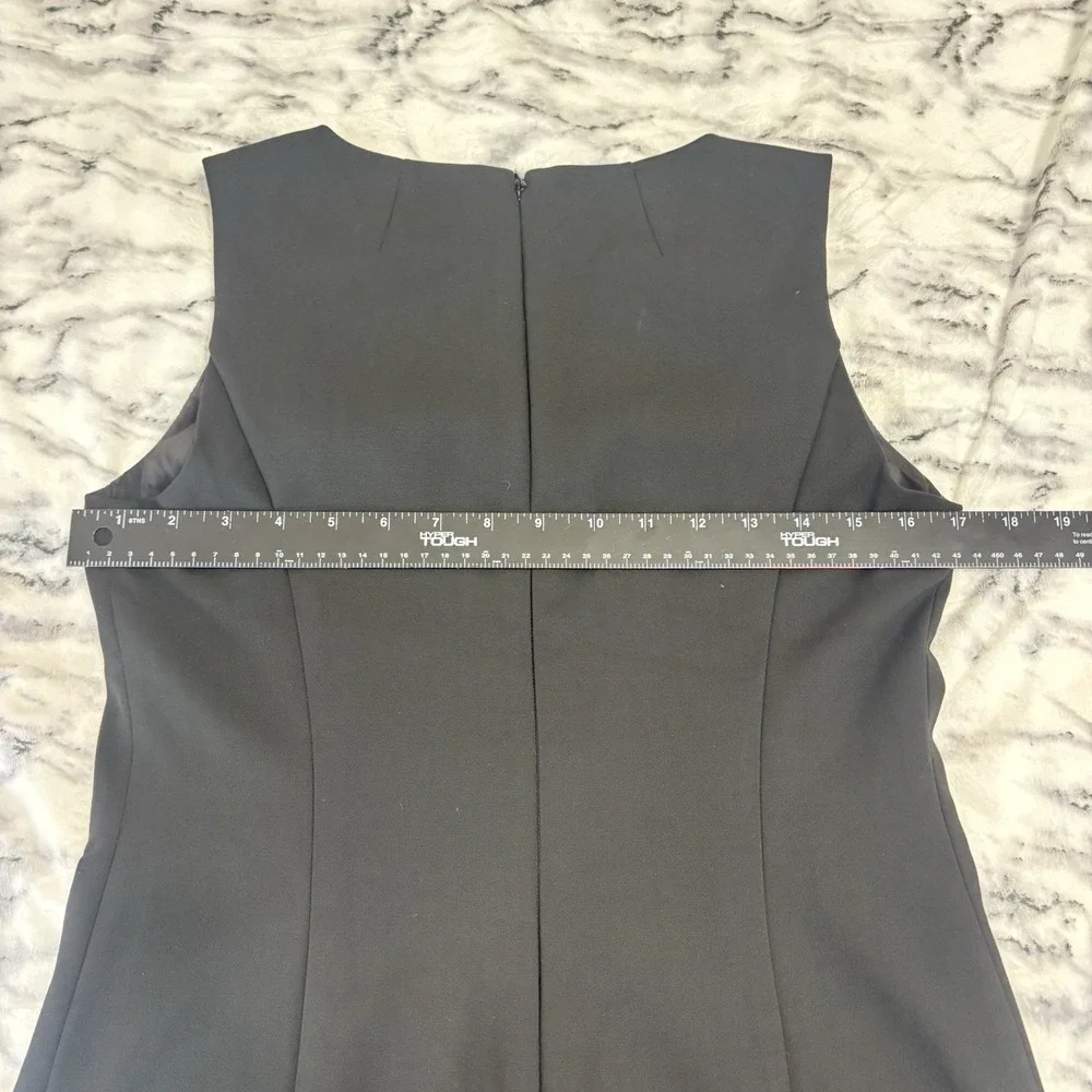 J Crew Professional Black Career Dress Sheath‎ Sleeveless Size 4  $148